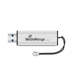 icecat_MediaRange MR914 USB-Stick 8 GB USB Typ-A 3.2 Gen 1 (3.1 Gen 1) Schwarz, Silber