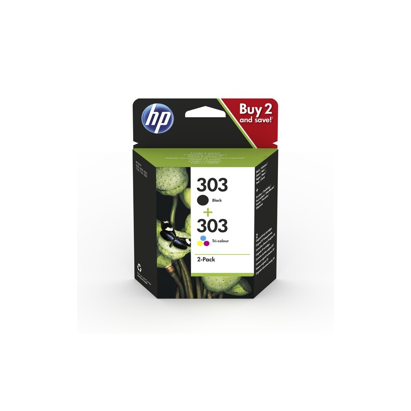 HP 303 Tri-color Original Ink Cartridge