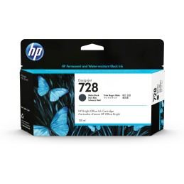 icecat_HP Matná černá inkoustová kazeta 728 DesignJet, 130 ml