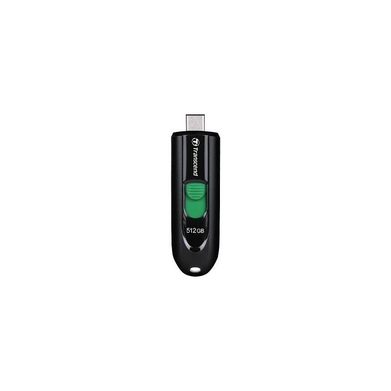 icecat_Transcend JetFlash 790 C USB flash drive 512 GB USB Type-C 3.2 Gen 1 (3.1 Gen 1) Black, Green