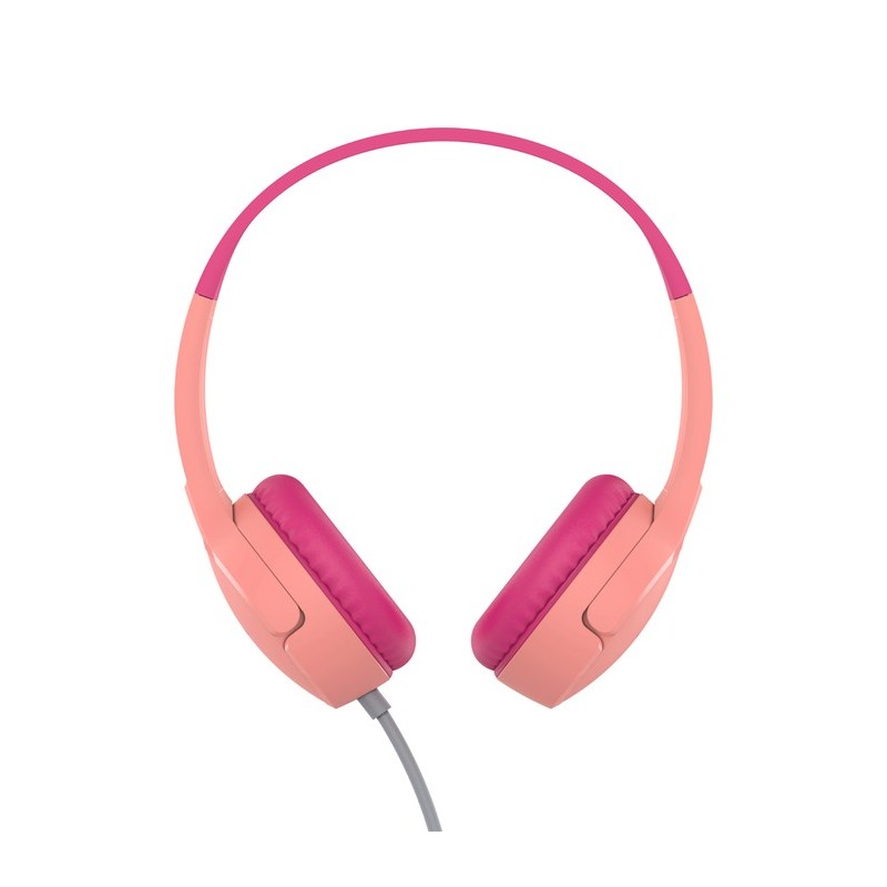 icecat_Belkin SoundForm Mini Kopfhörer Kabelgebunden Kopfband Anrufe Musik Sport Alltag Pink