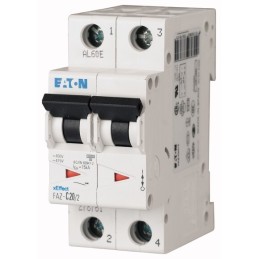 icecat_Eaton FAZ-C10 2 Stromunterbrecher Miniatur-Leistungsschalter Typ C