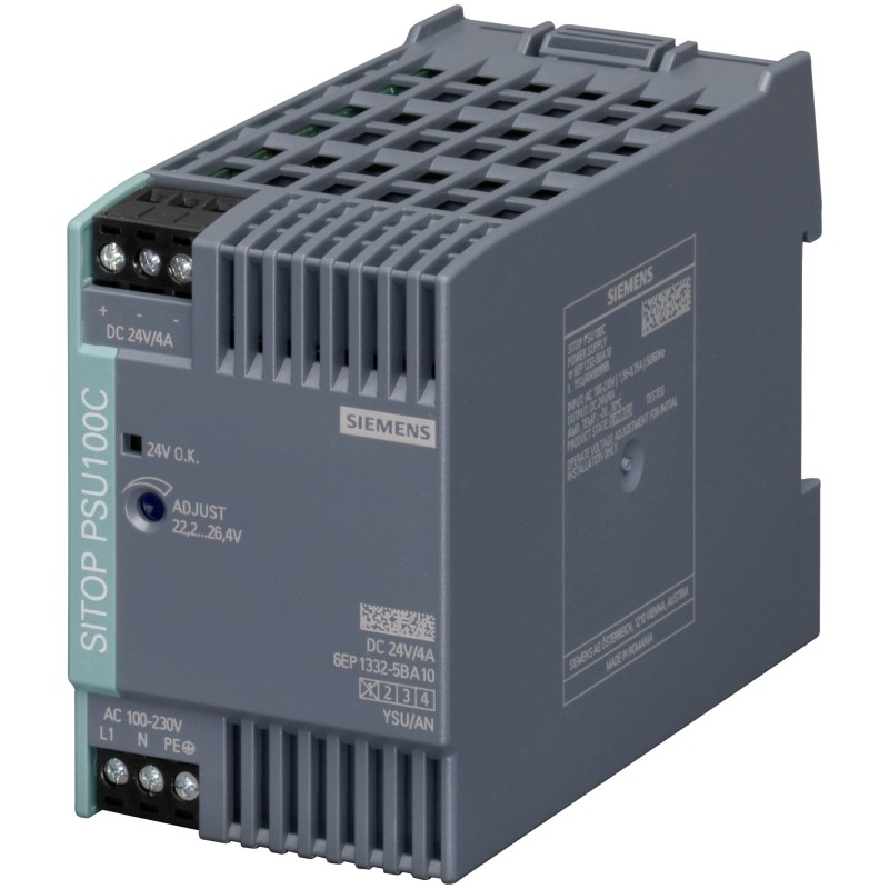 4025515152620 - SITOP PSU100C 24 V 4 A Hutschienen-Netzteil (DIN-Rail) 24 V DC 4 A 96 W Anzahl Ausgänge1 x Inhalt 1 St