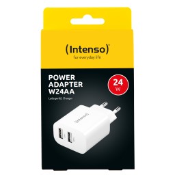 icecat_Intenso POWER ADAPTER 2XUSB-A 7802412 Universal Blanco Corriente alterna Interior