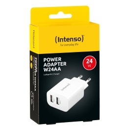 icecat_Intenso POWER ADAPTER 2XUSB-A 7802412 Universal Blanco Corriente alterna Interior