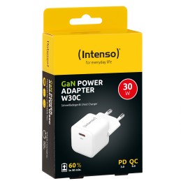 icecat_Intenso POWER ADAPTER USB-C GAN 7803022 Universal White AC Fast charging Indoor