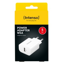 icecat_Intenso 1x USB-A Adapter weiß Universel Blanc Secteur Intérieure