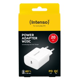 icecat_Intenso POWER ADAPTER USB-C 7802012 Universal White AC Fast charging Indoor