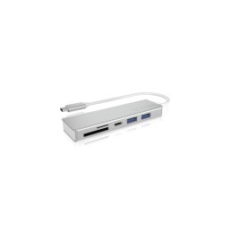 icecat_ICY BOX IB-HUB1413-CR USB 3.2 Gen 1 (3.1 Gen 1) Type-C Silver