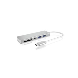 icecat_ICY BOX IB-HUB1413-CR USB 3.2 Gen 1 (3.1 Gen 1) Type-C Stříbrná