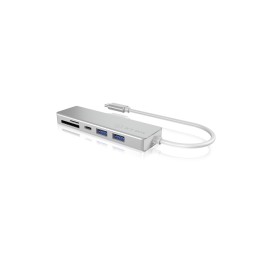 icecat_ICY BOX IB-HUB1413-CR USB 3.2 Gen 1 (3.1 Gen 1) Type-C Stříbrná