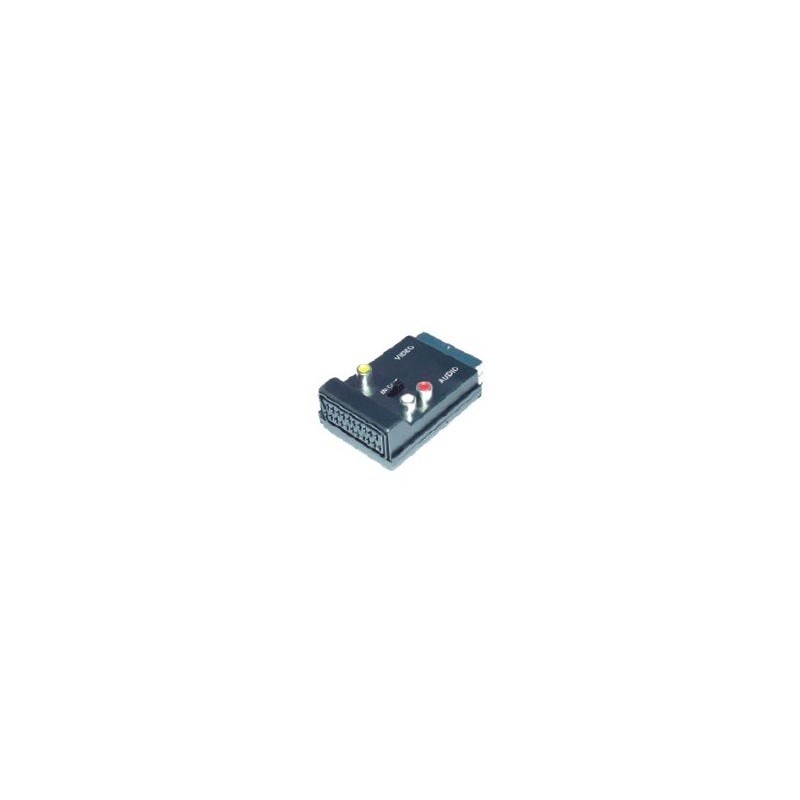 icecat_e+p VC 916 adaptér k video kabelům 3 x RCA 2 x SCART (21-pin) Černá