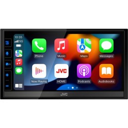 icecat_JVC KW-M785DBW automobilový mediální přijímač Černá Wi-Fi 200 W Bluetooth