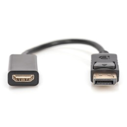 icecat_Digitus Câble adaptateur port d'écran, DP M - HDMI du type A F