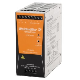 icecat_Weidmüller PRO MAX3 power supply unit 240 W Black, Orange, Silver