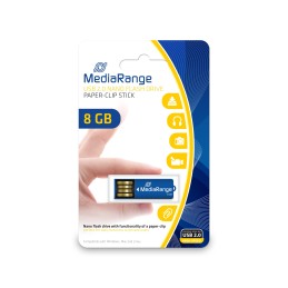 icecat_MediaRange MR975 USB paměť 8 GB USB Typ-A 2.0 Modrá