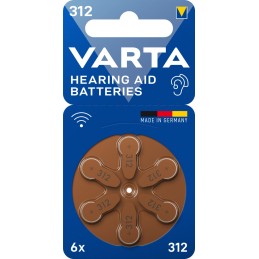 icecat_Varta 312 Batterie à usage unique PR41 Zinc-Air