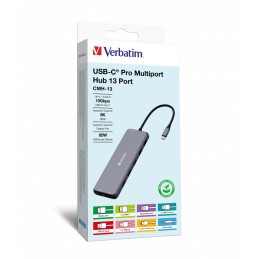 icecat_Verbatim CMH-13 USB Type-C 10000 Mbit s Argent