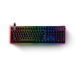 icecat_Razer Huntsman V2 Analog klávesnice USB QWERTY Americká angličtina Černá