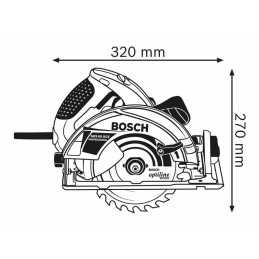 icecat_Bosch 0 601 668 900 sierra circular portátil 19 cm 5000 RPM 1800 W