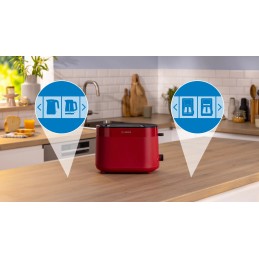 icecat_Bosch TAT2M124 toaster 6 2 slice(s) 950 W Red