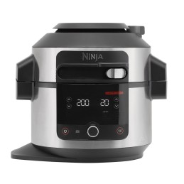 icecat_Ninja OL550EU appareil multi-cuissons 6 L 1460 W Noir, Acier inoxydable