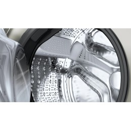 icecat_Bosch Serie 8 WGB2560X0 machine à laver Charge avant 10 kg 1600 tr min Argent, Acier inoxydable