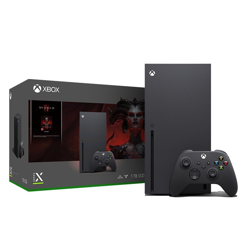 icecat_Microsoft Xbox Series X - Diablo IV 1 TB Wi-Fi Černá