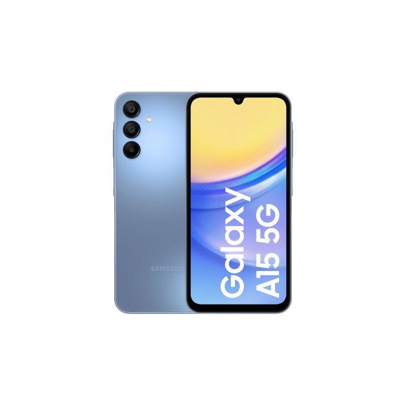 icecat_Samsung Galaxy SM-A156B 16,5 cm (6.5") Hybride Dual-SIM Android 14 5G USB Typ-C 4 GB 128 GB 5000 mAh Blau