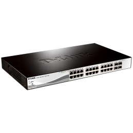 icecat_D-Link DGS-1210-28P Managed L2 Gigabit Ethernet (10 100 1000) Power over Ethernet (PoE) 1U