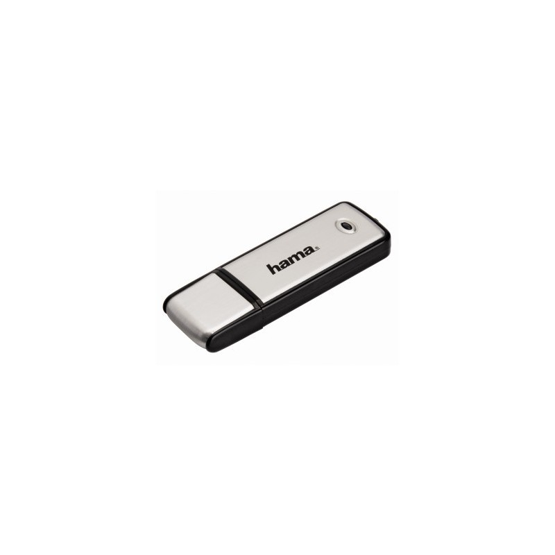 icecat_Hama Fancy 128GB USB 2.0 USB paměť USB Typ-A Černá, Stříbrná