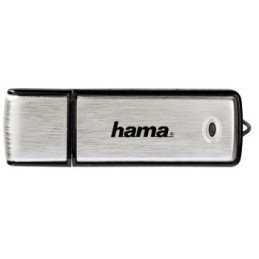 icecat_Hama Fancy 128GB USB 2.0 USB-Stick USB Typ-A Schwarz, Silber