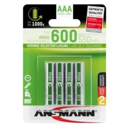 icecat_Ansmann 1311-0005 batteria per uso domestico Batteria ricaricabile Mini Stilo AAA Nichel-Metallo Idruro (NiMH)