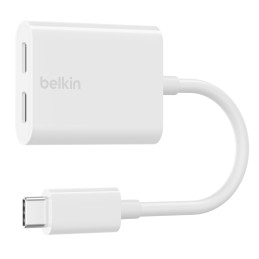 icecat_Belkin F7U081BTWH Schnittstellen-Hub USB Typ-C Weiß