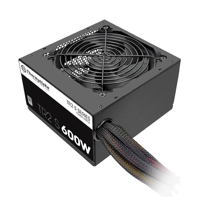 icecat_Thermaltake TRS-600AH2NK unité d'alimentation d'énergie 600 W 20+4 pin ATX ATX Noir