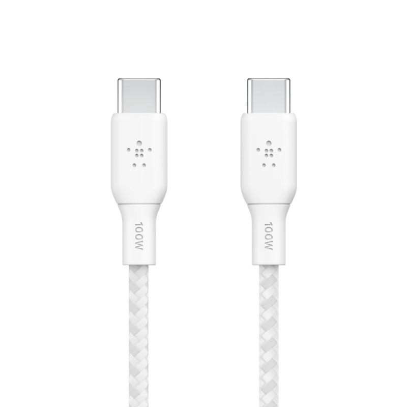 icecat_Belkin BOOST CHARGE câble USB 2 m USB 2.0 USB C Blanc