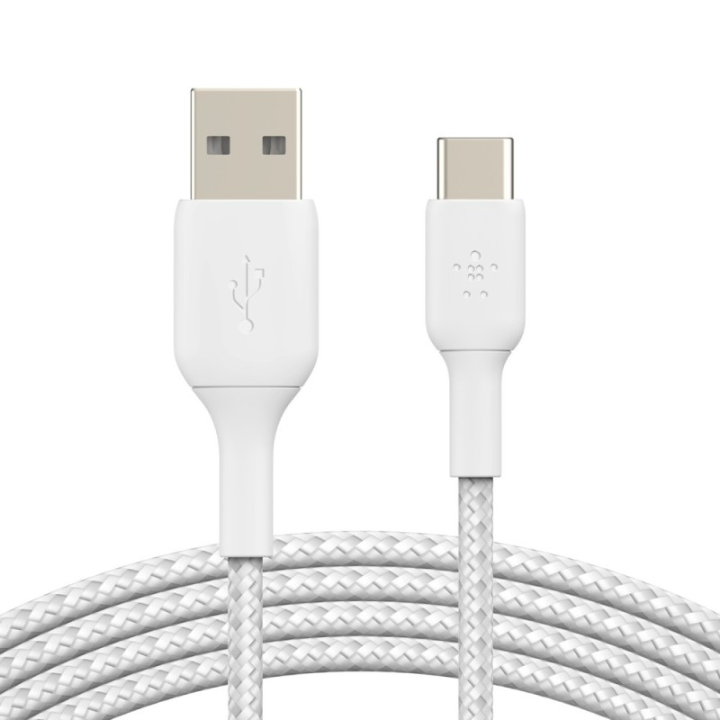 icecat_Belkin BoostCharge câble USB 2 m USB A USB C Blanc