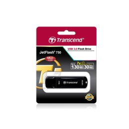 icecat_Transcend JetFlash 750, 64GB unità flash USB USB tipo A 3.2 Gen 1 (3.1 Gen 1) Nero