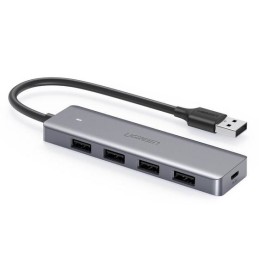 icecat_Ugreen 50985 hub di interfaccia USB 3.2 Gen 1 (3.1 Gen 1) Type-A 5000 Mbit s Argento