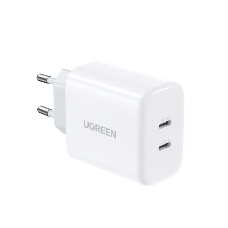 icecat_Ugreen 10343 mobile device charger Universal White AC Fast charging Indoor