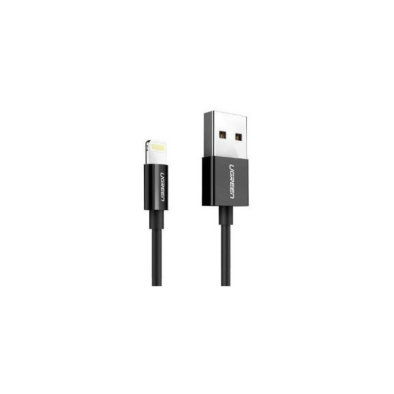 6957303888221 - 80822 Lightning To USB-A 20 Cable 1m black 80822 6957303888221