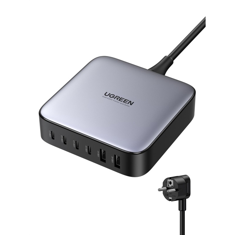 icecat_Ugreen 40914 Nexode 200W GaN Desktop USB-C USB-A Charger