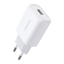 icecat_Ugreen 10133 Caricabatterie per dispositivi mobili Smartphone Bianco USB Ricarica rapida Interno