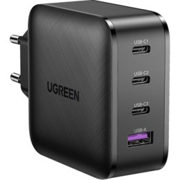 icecat_Ugreen 70774 chargeur d'appareils mobiles Universel Noir Secteur Charge rapide Intérieure
