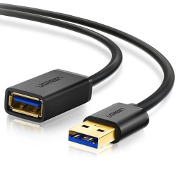 icecat_Ugreen 10368 USB Kabel 1 m USB 3.2 Gen 1 (3.1 Gen 1) USB A Schwarz