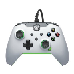 icecat_PDP Manette filaire  Blanc fluoPour Xbox Series X|S, Xbox One et Windows 10 11
