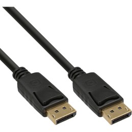 icecat_InLine DisplayPort Cable black gold plated 3m