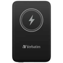 icecat_Verbatim Charge 'n' Go Lithium-polymerová (LiPo) 10000 mAh Bezdrátové nabíjení Černá