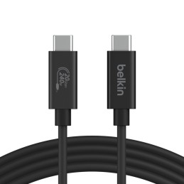 icecat_Belkin INZ004BT2MBK cable USB 2 m USB4 Gen 2x2 USB C Negro