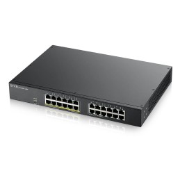 icecat_Zyxel GS1900-24EP Gestionado L2 Gigabit Ethernet (10 100 1000) Energía sobre Ethernet (PoE) Negro